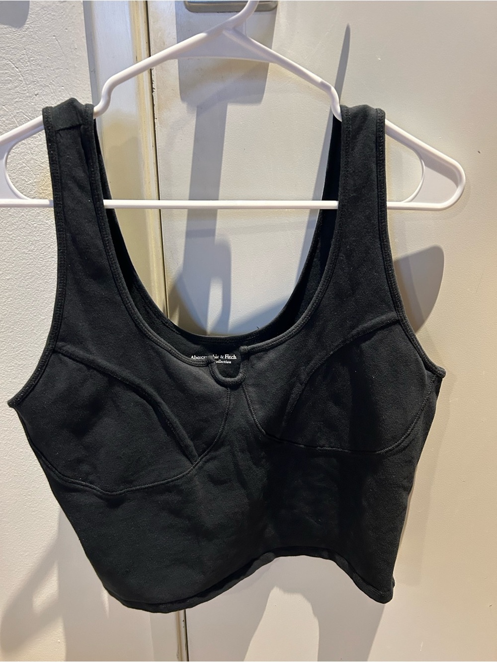 Abercrombie & Fitch Black Scoop Neck Tank Top